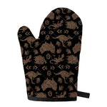 Aboriginal Australian Pattern Print Single Oven Mitt