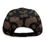 Aboriginal Australian Pattern Print Snapback Cap