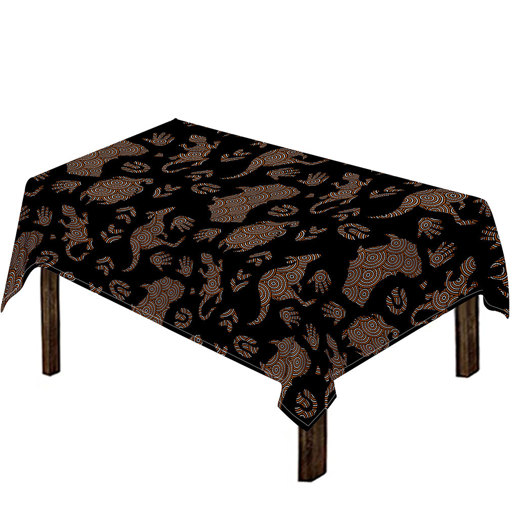 Aboriginal Australian Pattern Print Tablecloth
