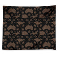Aboriginal Australian Pattern Print Tapestry