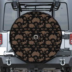 Aboriginal Australian Pattern Print Tire Cover With Camera Hole