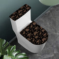 Aboriginal Australian Pattern Print Toilet Lid And Tank Cover Set