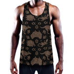 Aboriginal Australian Pattern Print Training Tank Top