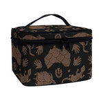 Aboriginal Australian Pattern Print Travel Makeup Bag