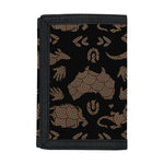 Aboriginal Australian Pattern Print Trifold Wallet