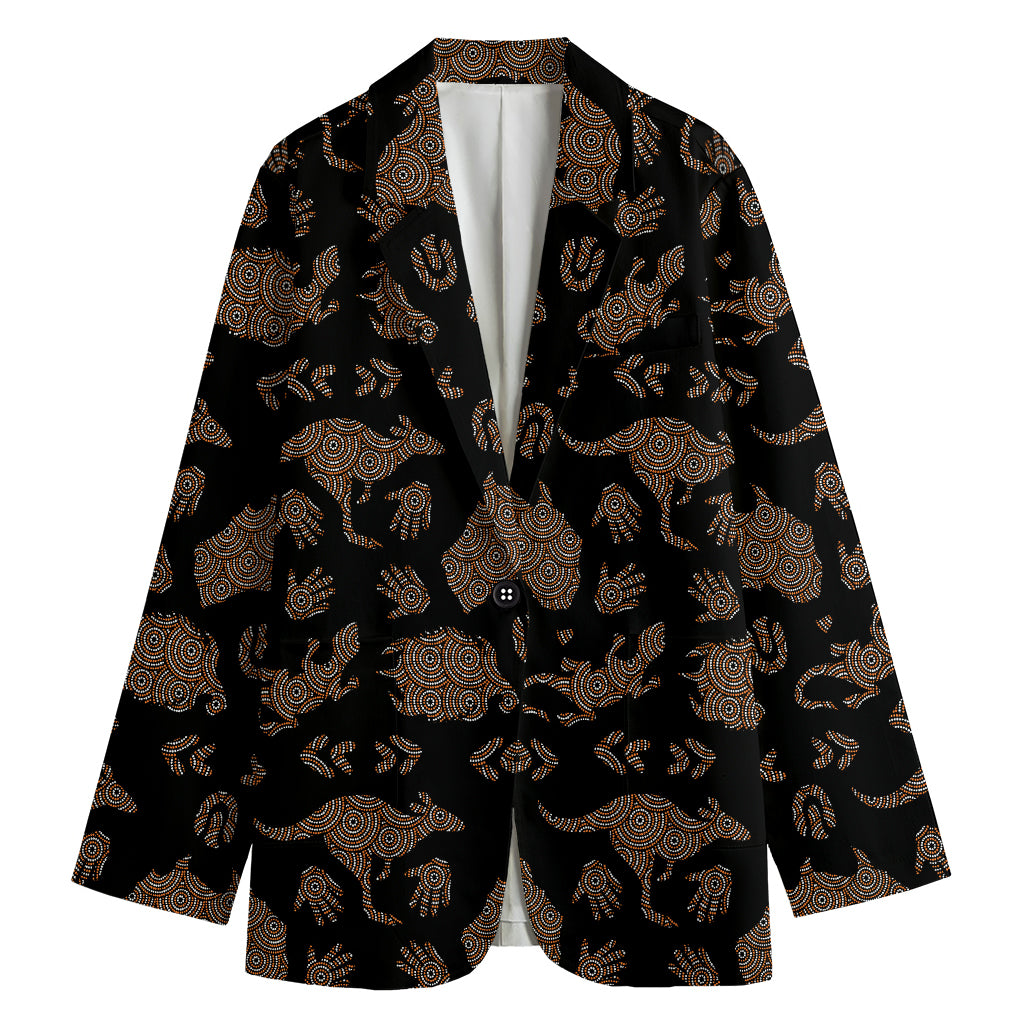 Aboriginal Australian Pattern Print Women's Blazer