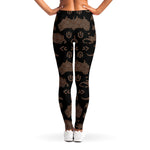 Aboriginal Australian Pattern Print Women's Leggings
