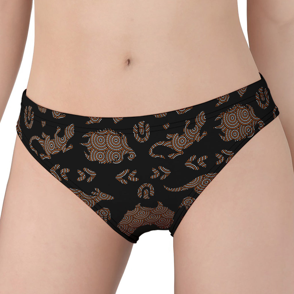 Aboriginal Australian Pattern Print Women's Panties