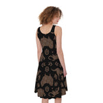 Aboriginal Australian Pattern Print Women's Sleeveless Dress