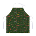 Aboriginal Boomerang And Kangaroo Print Adjustable Apron