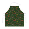 Aboriginal Boomerang And Kangaroo Print Adjustable Apron