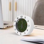 Aboriginal Boomerang And Kangaroo Print Alarm Clock