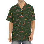 Aboriginal Boomerang And Kangaroo Print Aloha Shirt