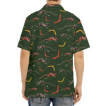 Aboriginal Boomerang And Kangaroo Print Aloha Shirt