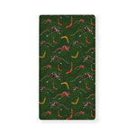 Aboriginal Boomerang And Kangaroo Print Baby Crib Sheet