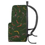 Aboriginal Boomerang And Kangaroo Print Backpack