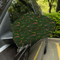 Aboriginal Boomerang And Kangaroo Print Car Side Mirror Covers