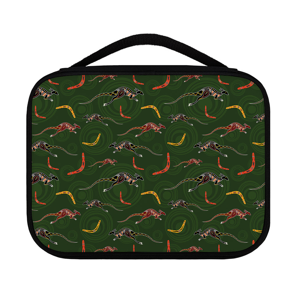 Aboriginal Boomerang And Kangaroo Print Classic Bible Case