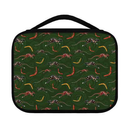 Aboriginal Boomerang And Kangaroo Print Classic Bible Case