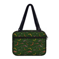 Aboriginal Boomerang And Kangaroo Print Double Strap Bible Bag