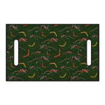 Aboriginal Boomerang And Kangaroo Print Golf Cart Seat Cover