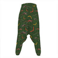 Aboriginal Boomerang And Kangaroo Print Hammer Pants