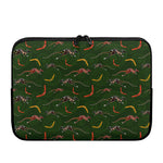 Aboriginal Boomerang And Kangaroo Print Laptop Sleeve