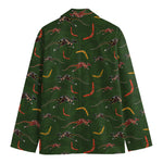 Aboriginal Boomerang And Kangaroo Print Men's Blazer