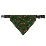 Aboriginal Boomerang And Kangaroo Print Over The Collar Dog Bandana