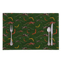 Aboriginal Boomerang And Kangaroo Print Placemat