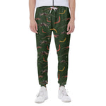 Aboriginal Boomerang And Kangaroo Print Scuba Joggers