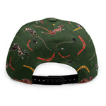 Aboriginal Boomerang And Kangaroo Print Snapback Cap