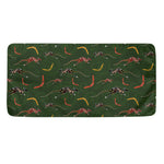 Aboriginal Boomerang And Kangaroo Print Towel