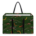 Aboriginal Boomerang And Kangaroo Print Utility Tote Bag