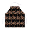 Aboriginal Boomerang Pattern Print Adjustable Apron