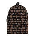 Aboriginal Boomerang Pattern Print School Backpack