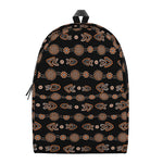 Aboriginal Boomerang Pattern Print Backpack