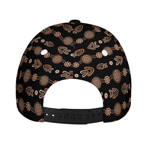 Aboriginal Boomerang Pattern Print Baseball Cap