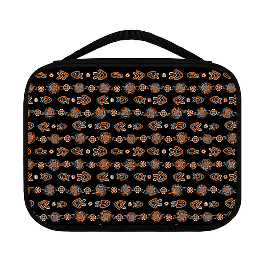 Aboriginal Boomerang Pattern Print Classic Bible Case