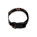 Aboriginal Boomerang Pattern Print Dog Collar