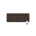 Aboriginal Boomerang Pattern Print Extended Mouse Pad
