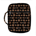 Aboriginal Boomerang Pattern Print Front Pocket Bible Bag