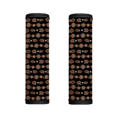 Aboriginal Boomerang Pattern Print Handle Covers