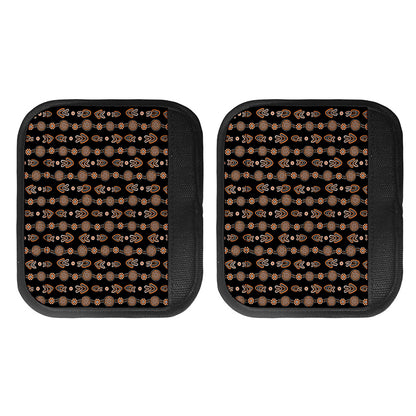 Aboriginal Boomerang Pattern Print Handle Covers
