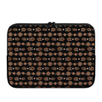 Aboriginal Boomerang Pattern Print Laptop Sleeve