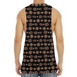 Aboriginal Boomerang Pattern Print Men's Muscle Tank Top
