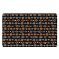 Aboriginal Boomerang Pattern Print Polyester Doormat