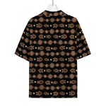 Aboriginal Boomerang Pattern Print Rayon Hawaiian Shirt
