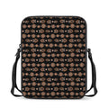 Aboriginal Boomerang Pattern Print Rectangular Crossbody Bag