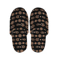 Aboriginal Boomerang Pattern Print Slippers